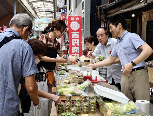 大津100円商店街末永く 人のつながり生み15年魅力発信 大津100円商店街末永く 人のつながり生み15年魅力発信